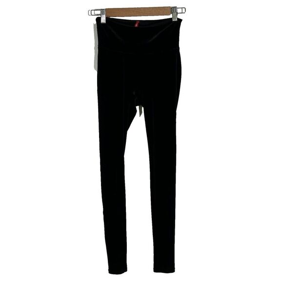 Spanx Pants - Spanx Velvet Leggings Size XS Black Holidays Party Athleisure Comfort